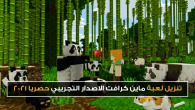 تنزيل لعبة ماين كرافت الاصدار التجريبي حصريا 2021