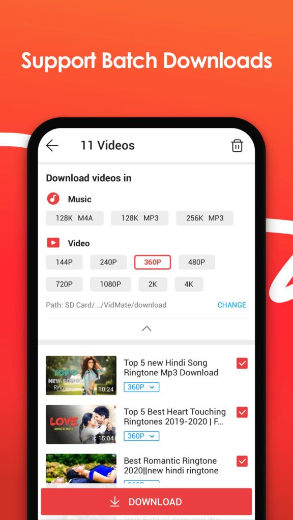 تحميل برنامج vidmate فيت ميت